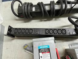 LOT CONSISTING OF POWER STRIPS & BREAKER BOXES (YOUR BID X QTY = TOTAL $)