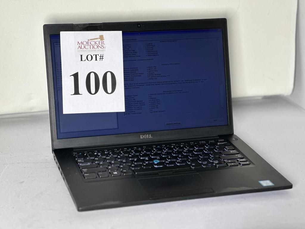 DELL LATITUDE 7490  CORE i5-8TH 256GB SSD,8GB RAM