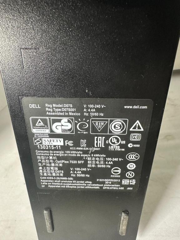 DELL 7020 SFF CORE I5 8GB 500 GB SSD & MONITOR