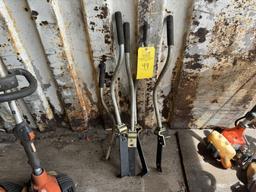 LOT CONSISTING OF (5) LAWNMOWER HANDLES