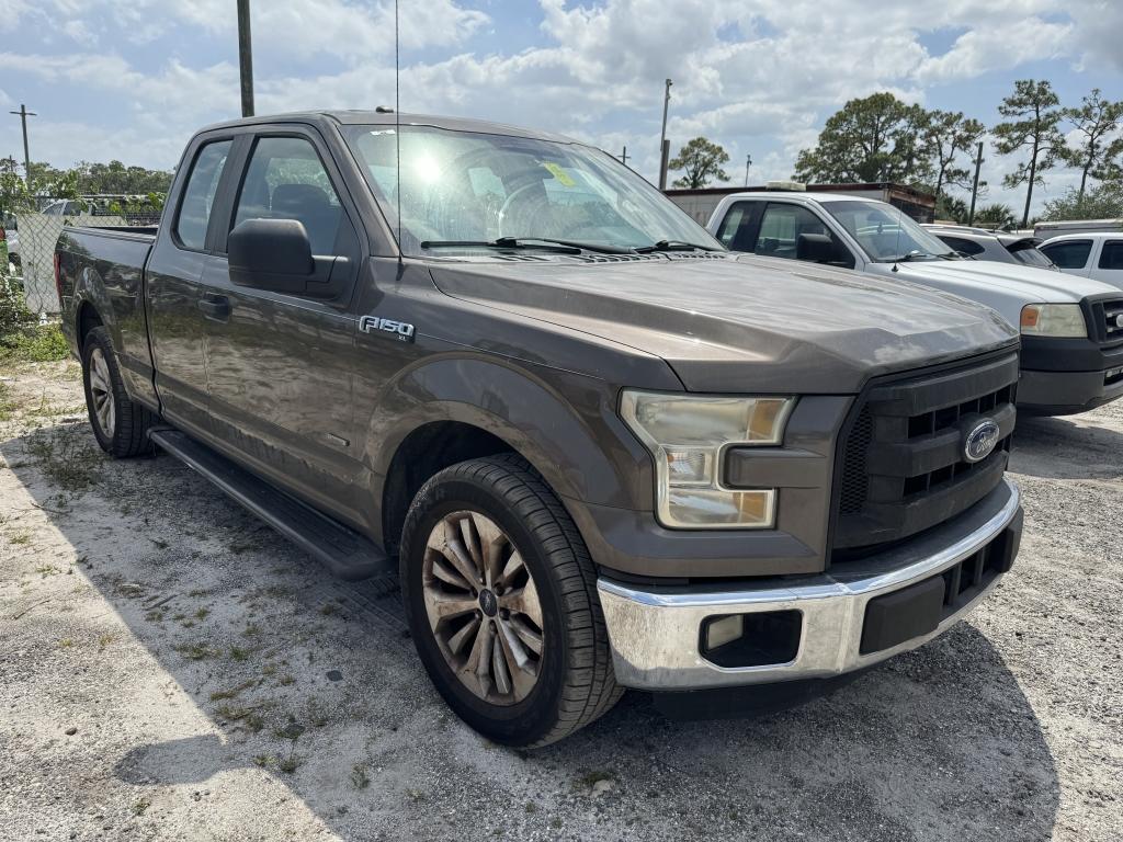 2016 FORD F-150, XL CREW CAB PICKUP TRUCK