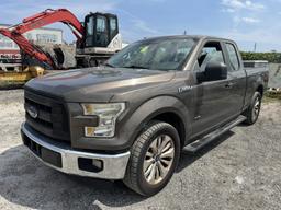 2016 FORD F-150, XL CREW CAB PICKUP TRUCK