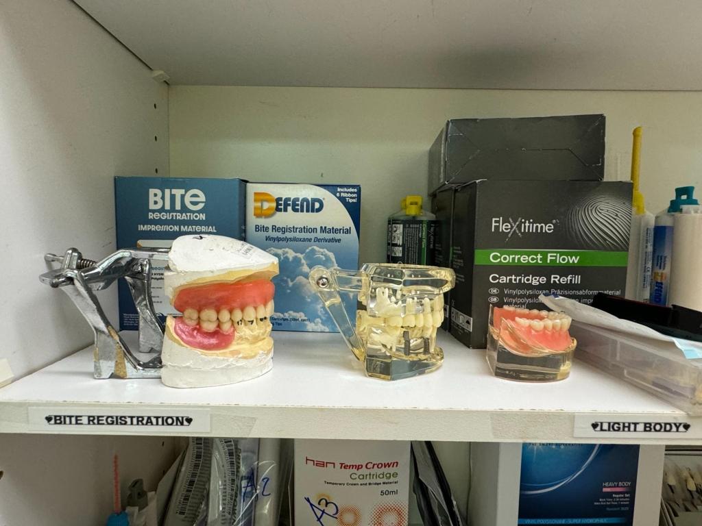 LOT CONSISTING OF DENTAL SUPPLIES IN CABINET