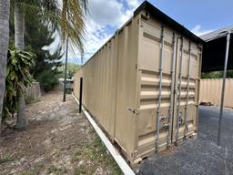 45' SHIPPING CONTAINER WITH ELECTRICAL