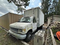 1994 FORD E350 BOX TRUCK, MILEAGE: UNKNOWN, VIN: