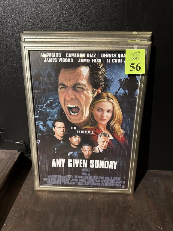 "ANY GIVEN SUNDAY" MOVIE POSTER