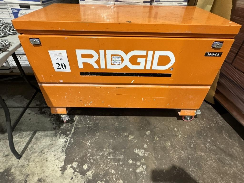 RIGID 2048-OS ON-SITE STEEL STORAGE CHEST