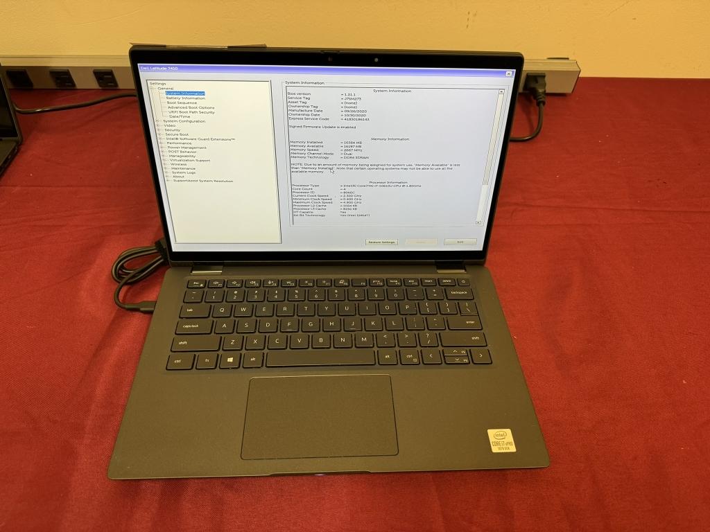 Dell Latitude 7410 , i7 10th, 16GB RAM, 512GB SSD