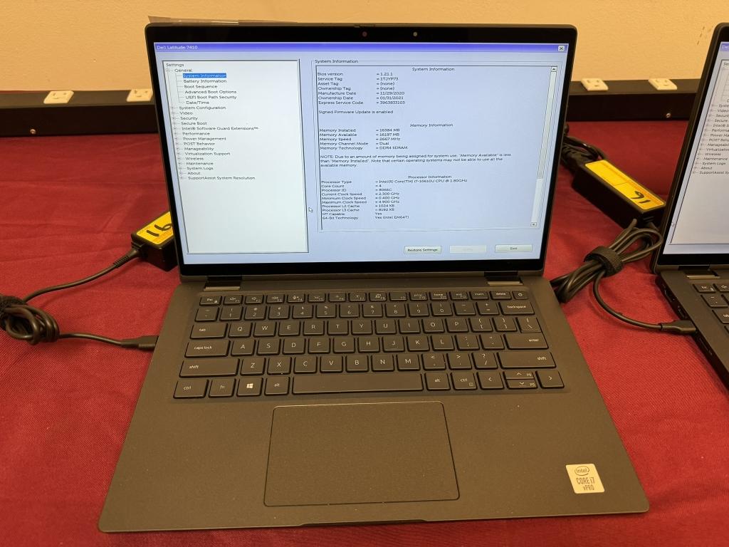 Dell Latitude 7410, i7 10th, 16GB RAM, 512GB SSD