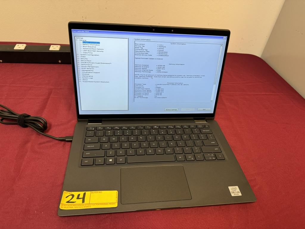 Dell Latitude 7410, i7 10th, 16GB RAM, 512GB SSD