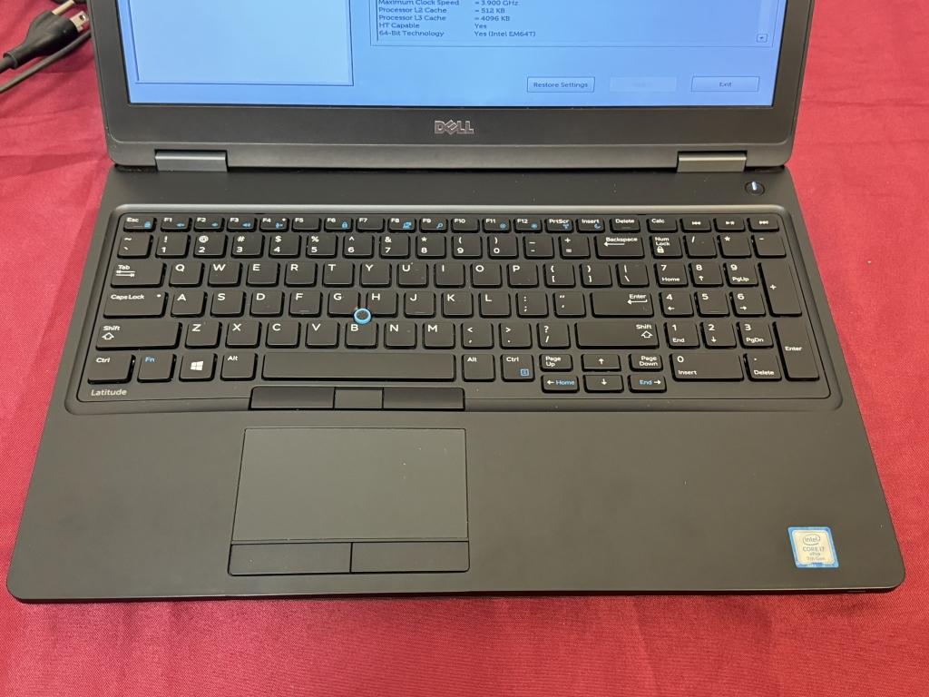 DELL LATITUDE 5580 CORE i7-7th 16GB RAM 256SSD