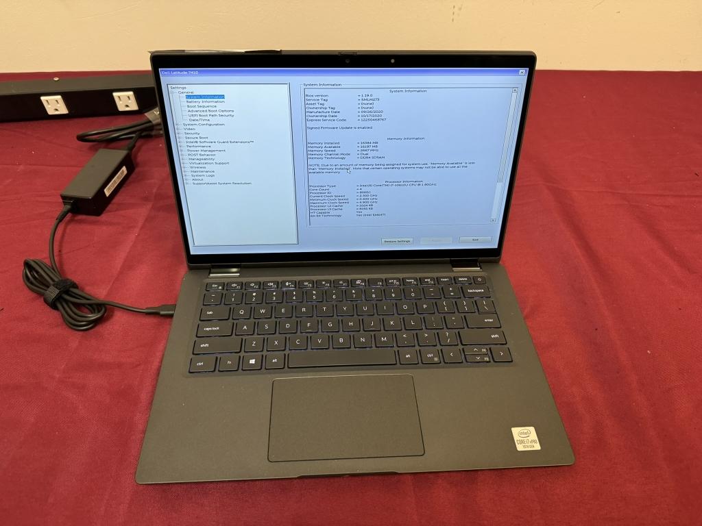 Dell Latitude 7410, i7 10th, 16GB RAM, 512GB SSD