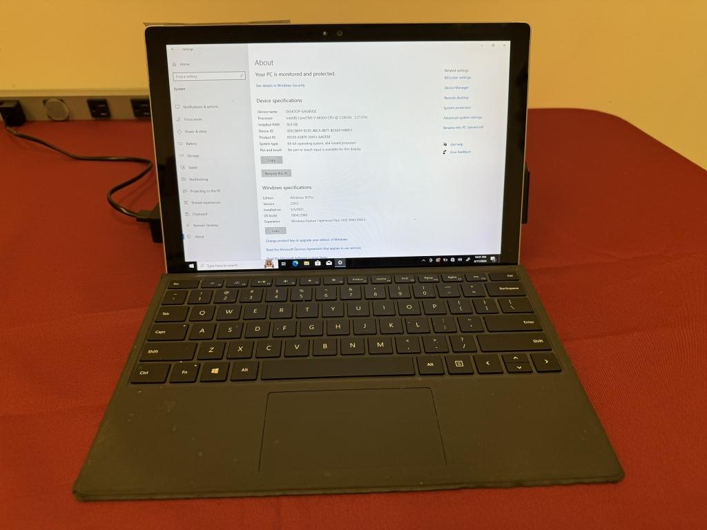 Microsoft Surface Pro 4 Corei7 16GB 256GB SSD