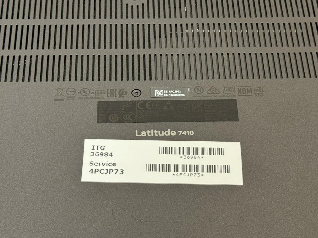 Dell Latitude 7410 , i7 10th, 16GB RAM, 512GB SSD
