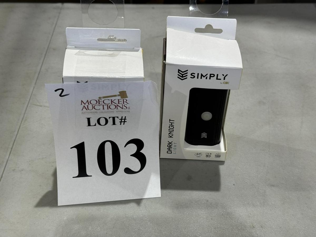 SIMPLY EV DARK KNIGHT LIGHTS (NEW IN BOX)