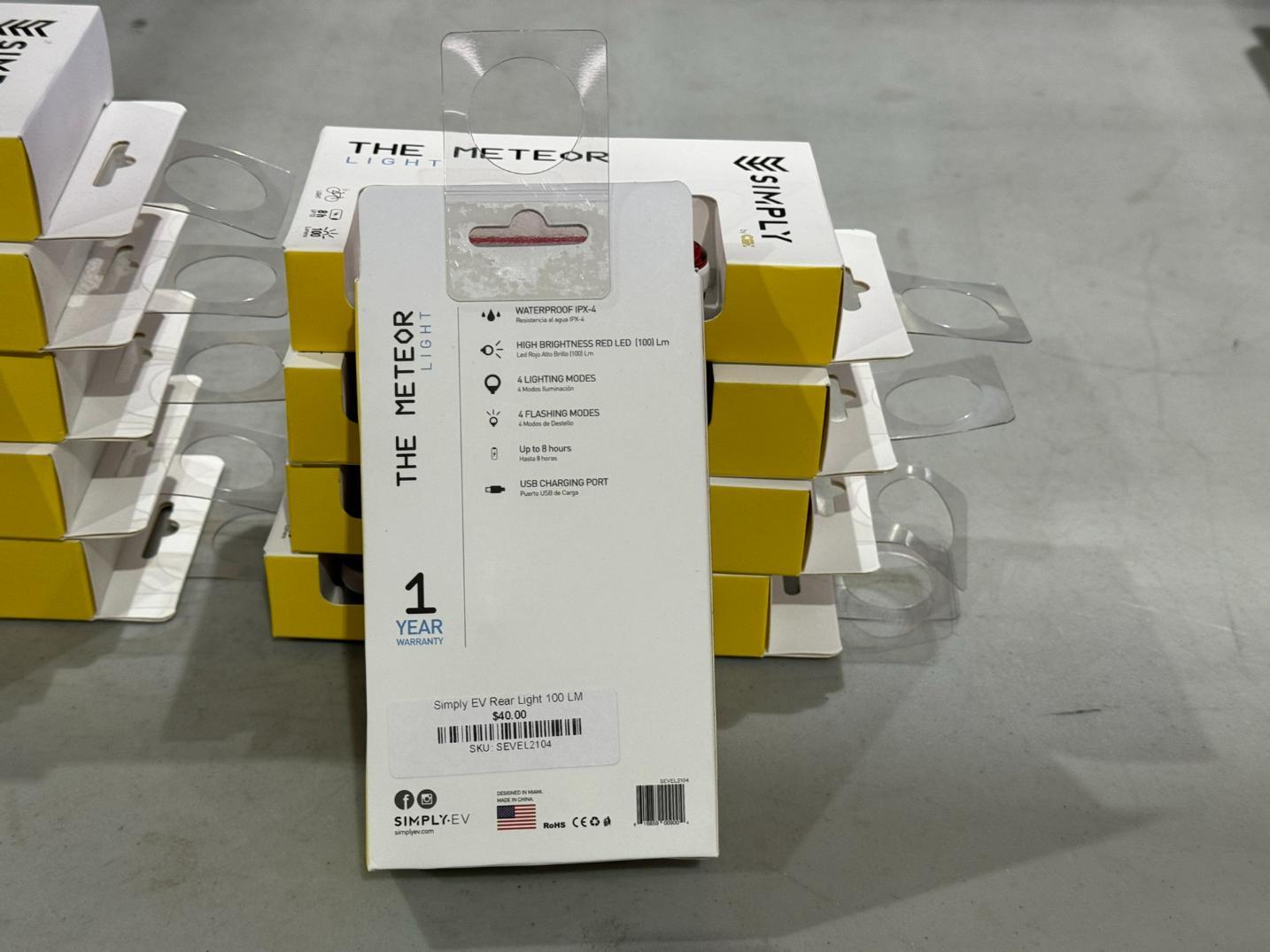 SIMPLY EV THE METEOR LIGHTS (NEW IN BOX)