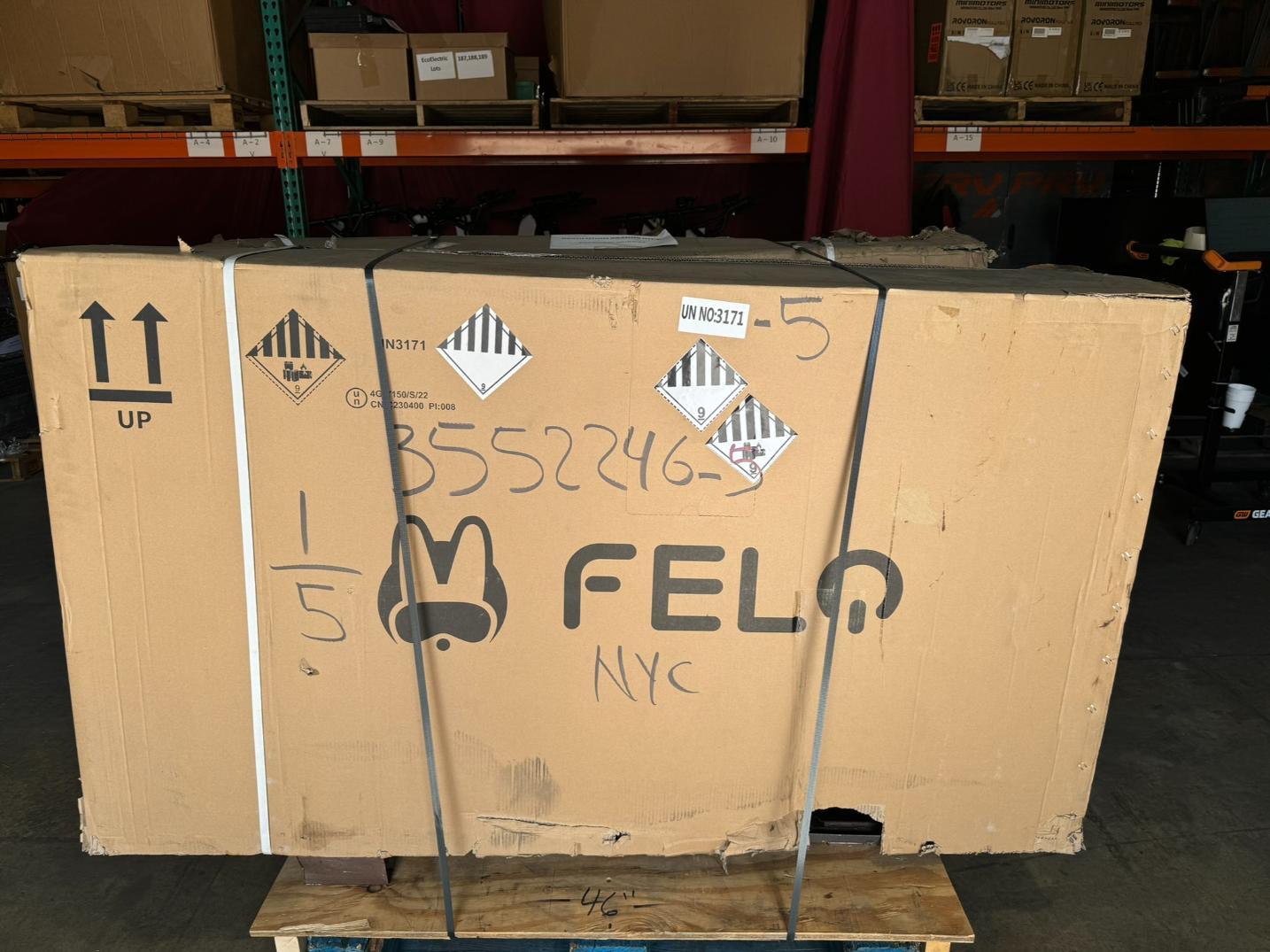 FELO FW-06 ELECTRIC SCOOTER (NEW IN BOX)