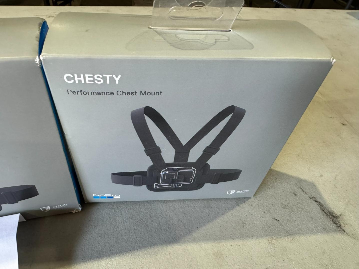 GOPRO CHESTY CHEST MOUNT (NEW IN BOX)