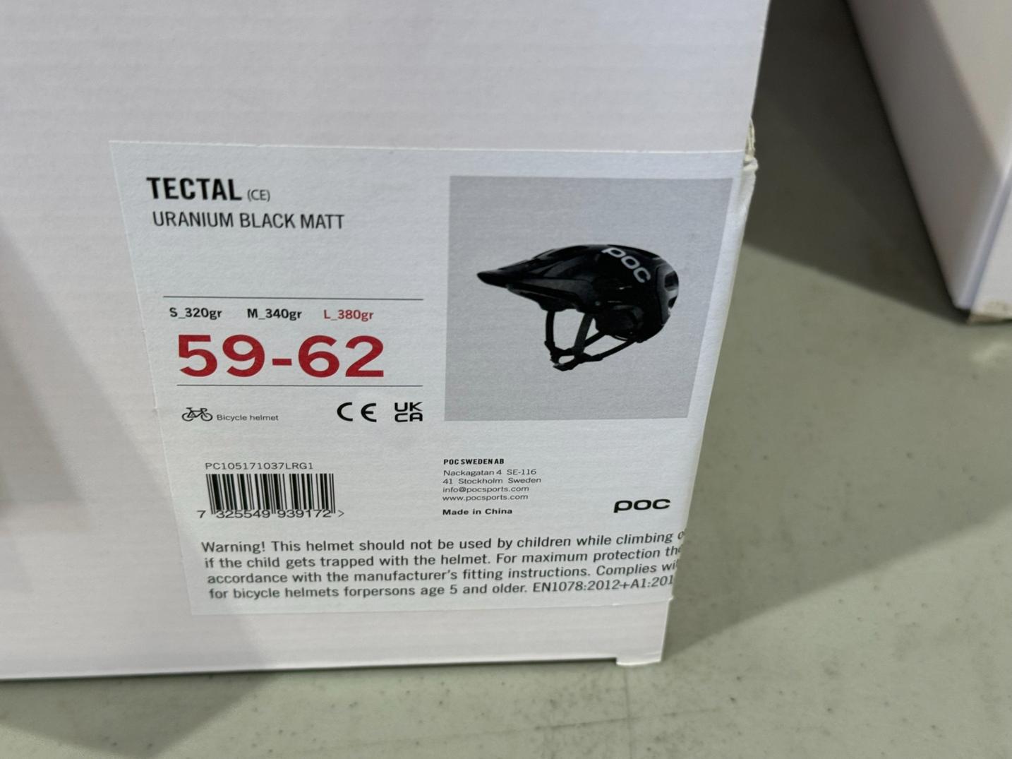 POC TECTAL HELMET (NEW IN BOX)