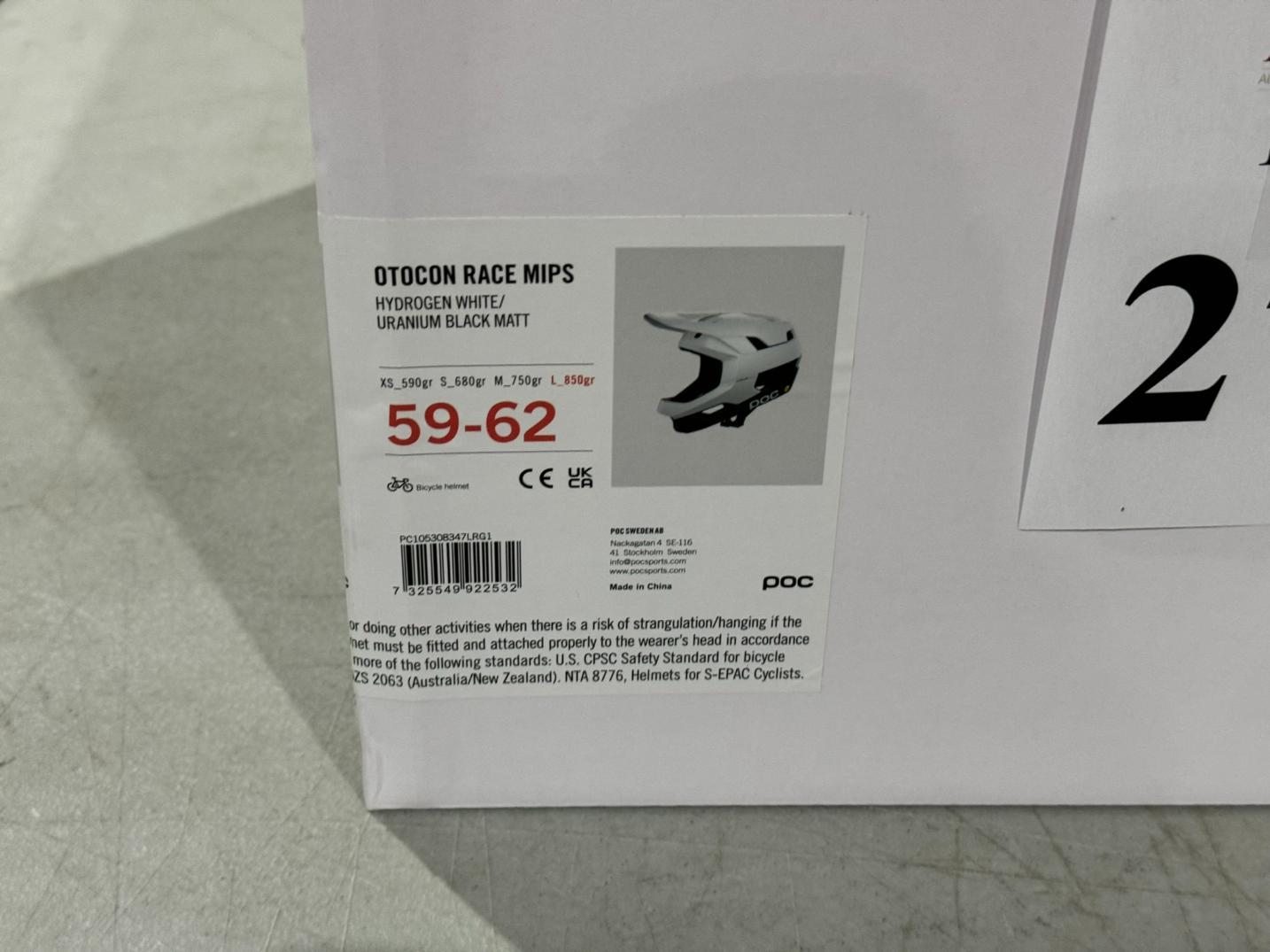 POC OTOCON RACE MIPS HELMET (NEW IN BOX)