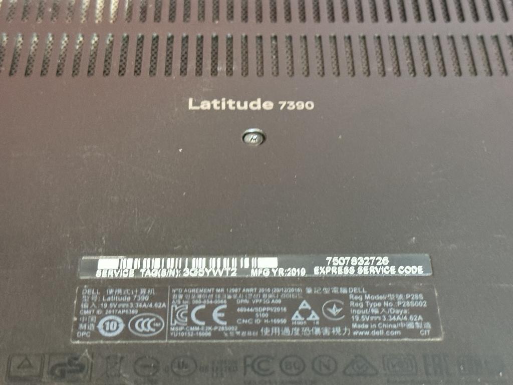 DELL LATITUDE 7390 CORE I7-8TH 16GB 512GB SSD