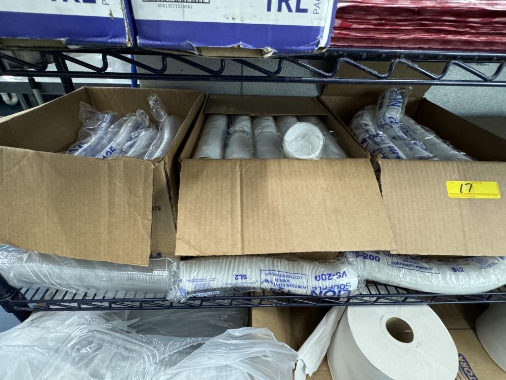 LOT CONSISTING OF CONTENTS ON METRO RACK