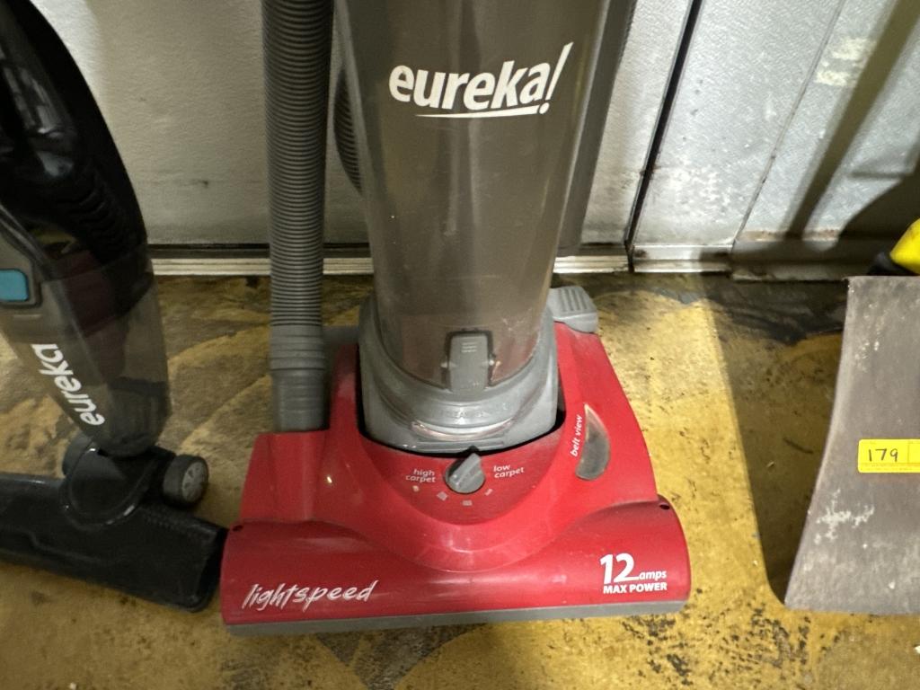 ASSORTED EUREKA VACUUMS