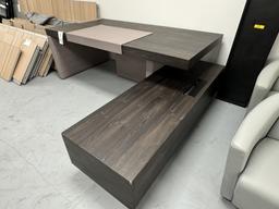 CUSTOM MADE OFFICE L-SHAPE DESK