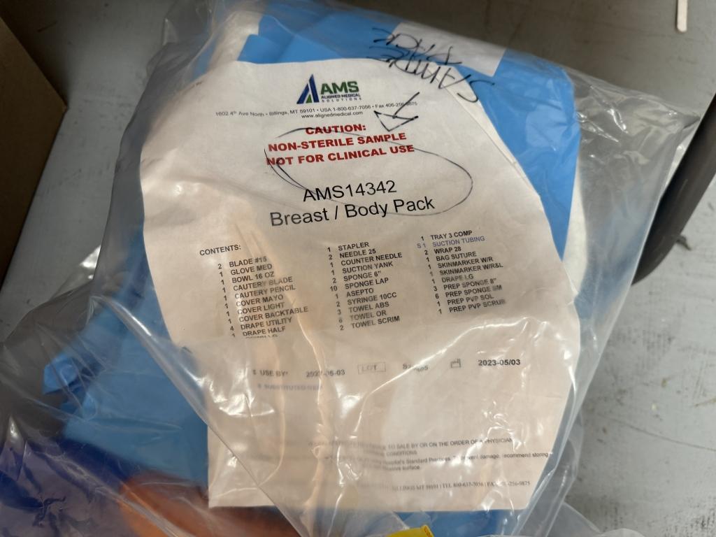 LOT CONSISTING OF ASSORTED MEDICAL SUPPLIES