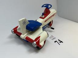 XONEX 1:3 SCALE DIECAST ATOMIC MISSILE PEDAL CAR