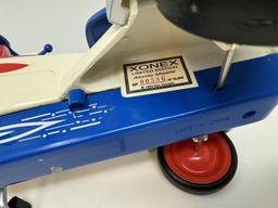 XONEX 1:3 SCALE DIECAST ATOMIC MISSILE PEDAL CAR