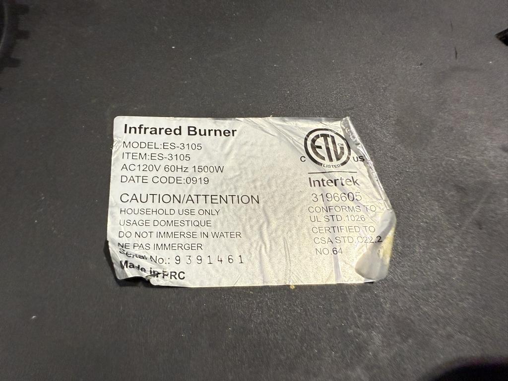 TECHWOOD INFRARED BURNER