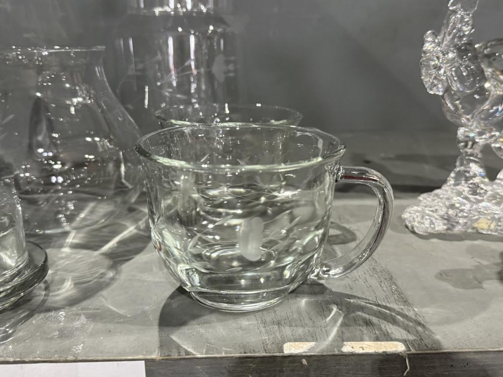 LOT CONSISTING OF ASSORTED PRINCESS HOUSE HERITAGE GLASSWARE