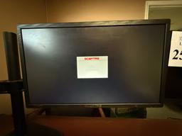 SCEPTRE 22" MONITORS ON DUAL DESKTOP STAND
