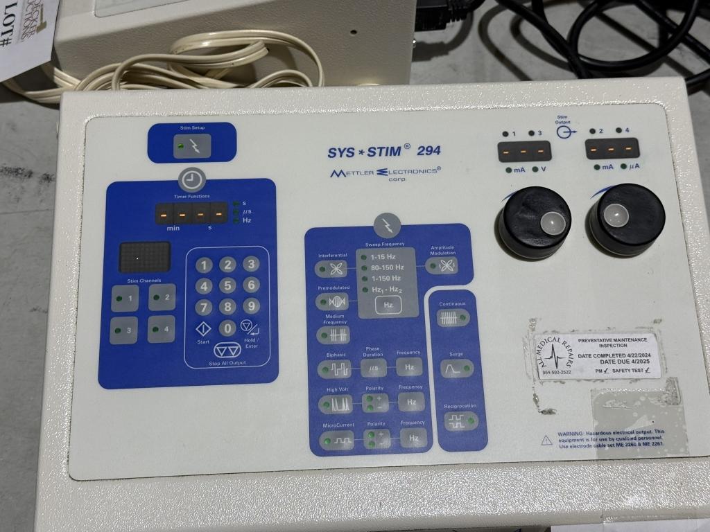 METTLER ELECTRONICS SYS STIM 294