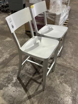 ALUMINUM BAR STOOLS
