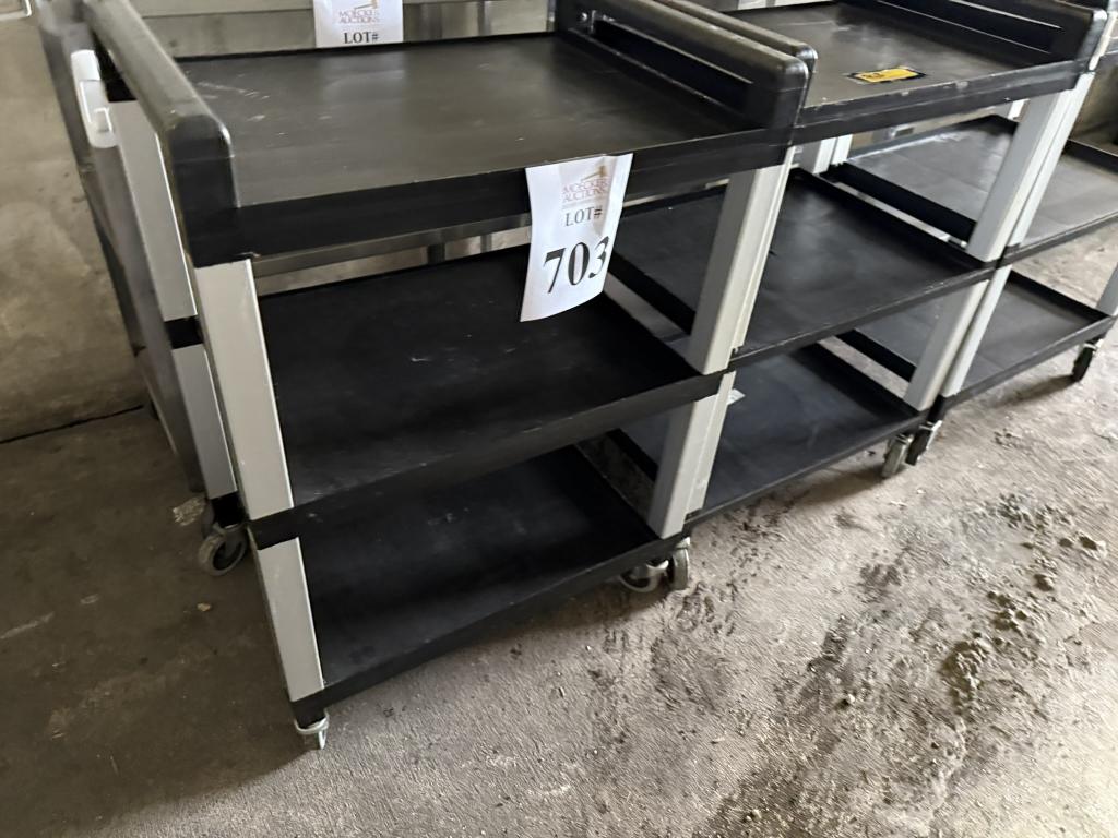 PLASTIC UTILITY CART