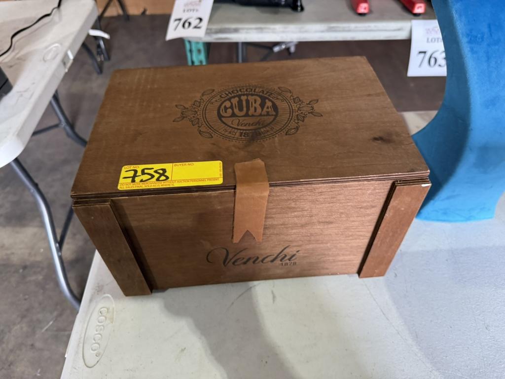 LOT CONSISTING OF WOOD BOXES