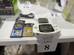 GAME BOY ADVANCE WITH (5) GAMES
