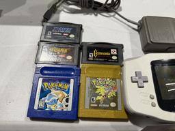 GAME BOY ADVANCE WITH (5) GAMES