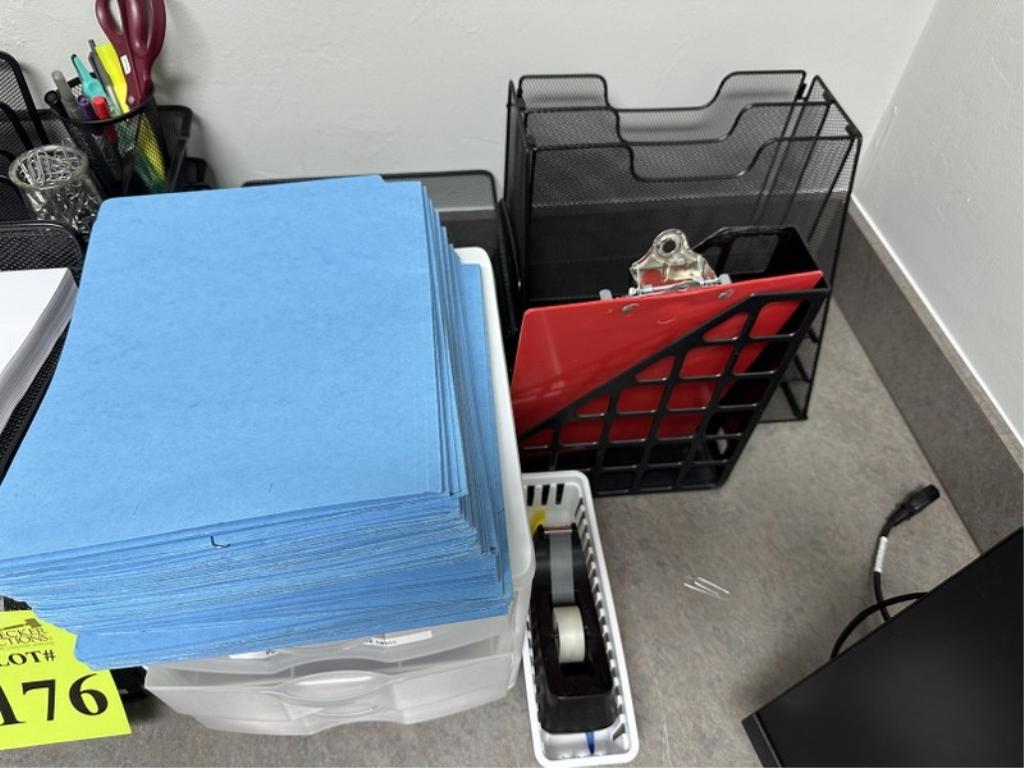 LOT CONSISTING OF: OFFICE SUPPLIES