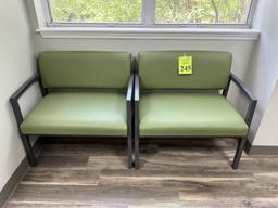 OVERSIZED WAITING ROOM ARMCHAIRS