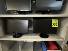VARIOUS SIZE AND BRAND LCD MONITORS