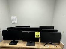 VARIOUS SIZE AND BRAND LCD MONITORS