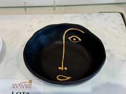 FANCY HOME COLLECTION BOWL FACE CERAMIC SET