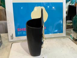 FANCY HOME COLLECTION VASE FACE CERAMIC