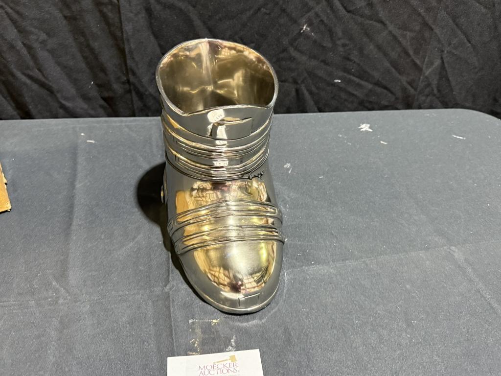 CHAMPAGNE COOLER SKI BOOT (NICKLE)