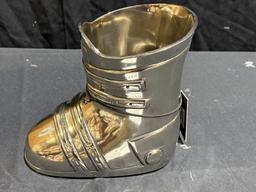 CHAMPAGNE COOLER SKI BOOT (NICKLE)