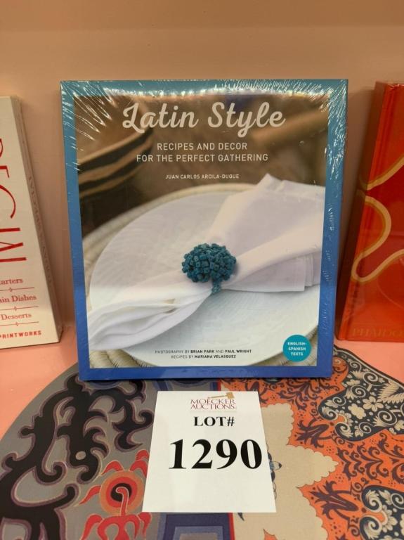 LATIN STYLE RECIPES AND DÉCOR BOOK