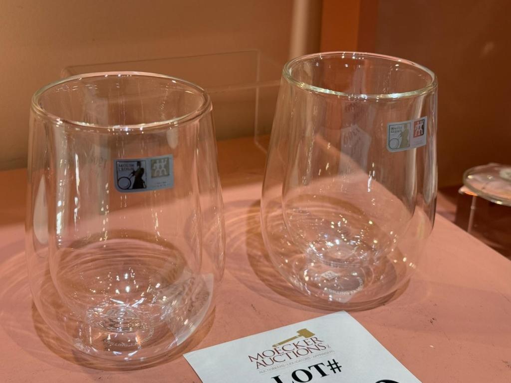 ZWILLING J.A. HENCKELS STEMLESS WHITE SET